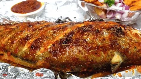 Fish braai .